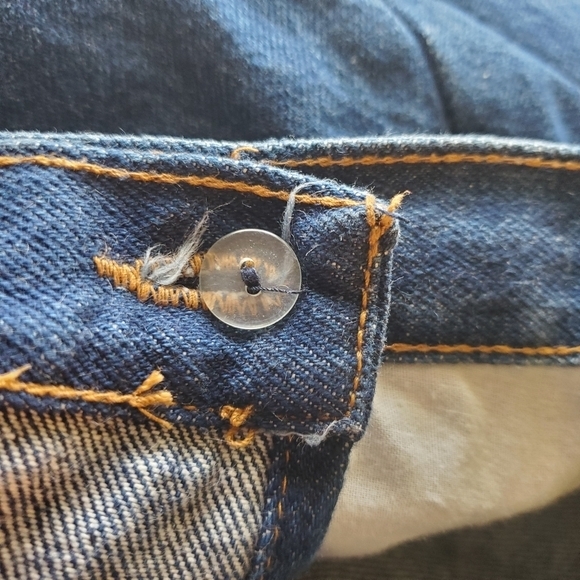 Vivaldi Jeanswear Women's 1980s Vintage Denim‎ Wrap Style Jean Skirt Made In USA - Picture 8 of 11